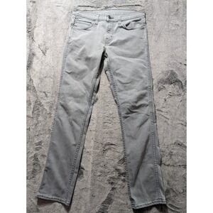 Levi's 511 Slim Fit Jeans Men's Size 30x32 Gray